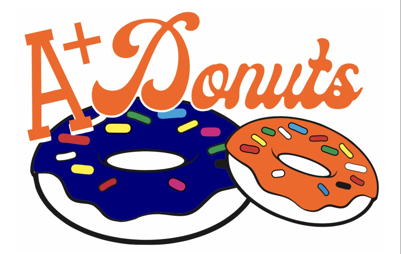 A+ Donuts Logo